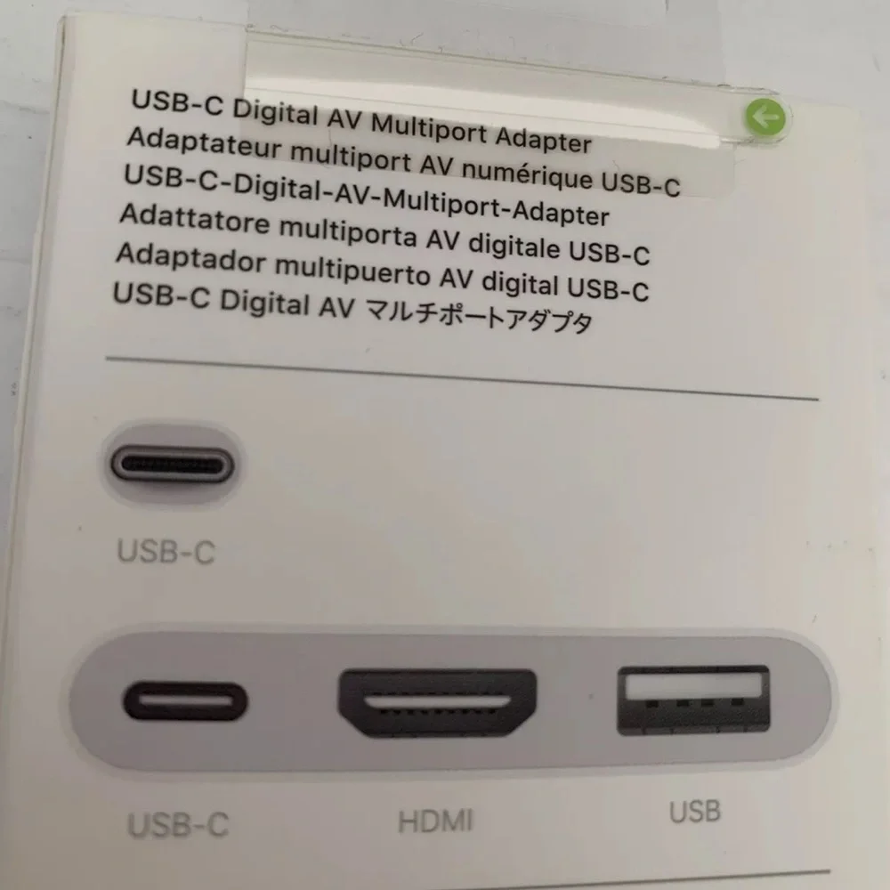 Apple USB-C to Digital Av Multiport Adapter new sealed